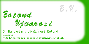 botond ujvarosi business card